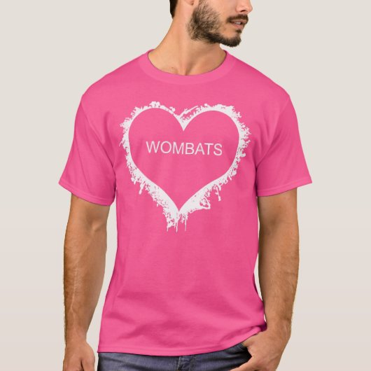 ウォンバットラブ Tシャツ (正面)