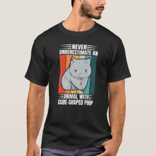 ウォンバット用有袋性ウォンバットおたく Tシャツ