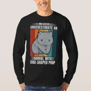 ウォンバット用有袋性ウォンバットおたく Tシャツ