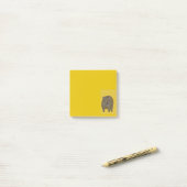 ウォンバット ポストイット (デスク上)