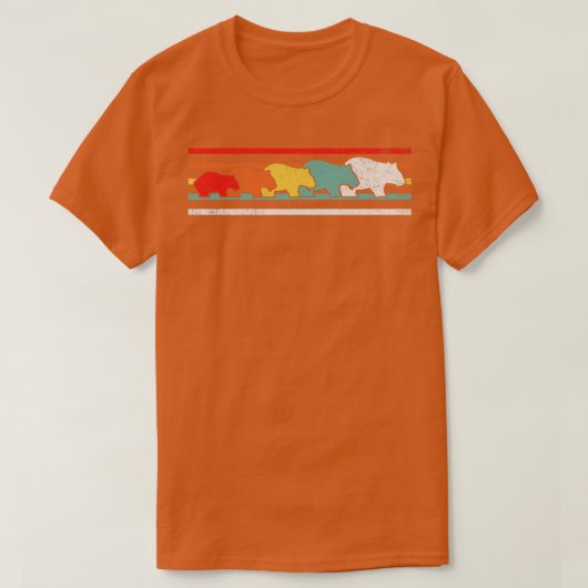 ウォンバット Tシャツ (デザイン正面)