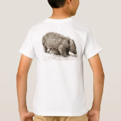 ウォンバット Tシャツ (裏面)