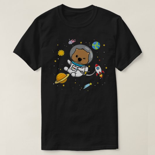 ウォンバット Tシャツ (デザイン正面)