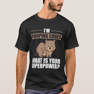 ウォンバットIウォンバットIティエールディカッケンポートレート Tシャツ