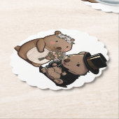 ウォンバ結婚ット ペーパーコースター (アングル)