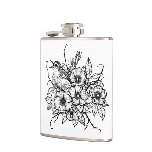 ウォンブーケ フラスク (左)