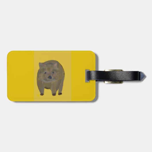 ウォンベイ ラゲッジタグ (裏面横)