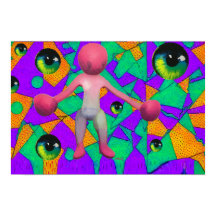 ウォンボと7つの致命的な目を見るゲージ超現実主義