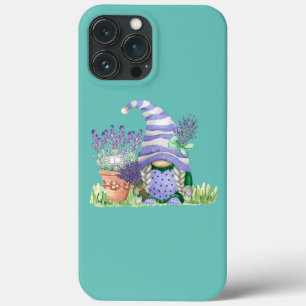 ウォンメンズラベンダー格言春ガーデニングパープル iPhone 13 PRO MAXケース