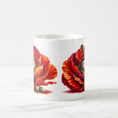 ウォーお洒落トカラーガーデン格言 コーヒーマグカップ (中央)