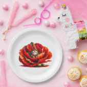 ウォーお洒落トカラーガーデン格言 ペーパープレート (パーティー)