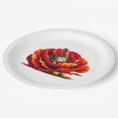 ウォーお洒落トカラーガーデン格言 ペーパープレート (アングル)