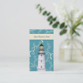 ウォーお洒落トライトハウス航海の名刺 名刺 (スタンド正面)