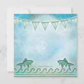 ウォーきらめくトサマープールパーティの招待状 招待状 (裏面)