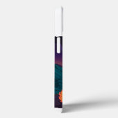 ウォーアステカラーバイクもしくは自転車に乗る人 | ファイアセルペント&ジャガー Case-Mate iPhoneケース (裏面 / 右)