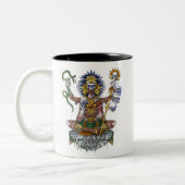 ウォーアステカリアシャーマン ツートーンマグカップ (左)