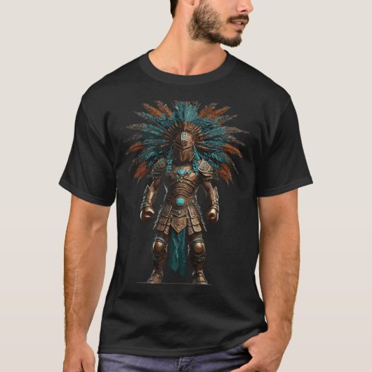 ウォーアステカリアメキシコボクシングプライド Tシャツ (正面)