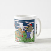 ウォーウルフのピザマグカップ コーヒーマグカップ (正面右)