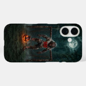 ウォーウルフサッカー選手ハロウィーン ホラーアート Case-Mate iPhoneケース (裏面 (横))