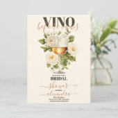 ウォーエレガントズカラーVinoの前ブライダルシャワー 招待状 (スタンド正面)