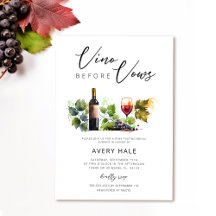 ウォーエレガントズカラーVinoの前ブライダルシャワー