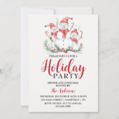 ウォーエレガントタカラーフェスティバルホリデーパーティー 招待状 (正面)