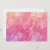 ウォーエレガントトカラーディワリフェスティバル招待状 (裏面)