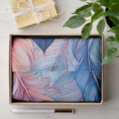 ウォーカラフルターカラーフェザーアートティッシュペーパー 薄葉紙 (ギフト)