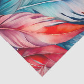 ウォーカラフルターカラーフェザーアートティッシュペーパー 薄葉紙 (詳細)