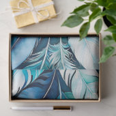 ウォーカラフルターカラーフェザーアートティッシュペーパー 薄葉紙 (ギフト)