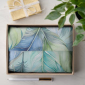 ウォーカラフルターカラーフェザーアートティッシュペーパー 薄葉紙 (ギフト)