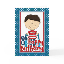 ウォーカーと有能な男の子 – ハッピー8誕生日