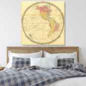 ウォーカーの地図 キャンバスプリント (インサイチュ (寝室))