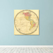 ウォーカーの地図 キャンバスプリント (インサイチュ (ウッドフロア))