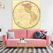 ウォーカーの地図 キャンバスプリント (インサイチュ (リビング))