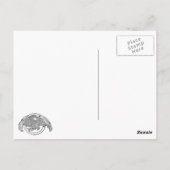 ウォーカーの自然と神話イラスト ポストカード (裏面)