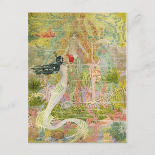 ウォーカーの自然と神話イラスト ポストカード (正面)