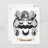 ウォーカー家紋（コートオブアームズ） ポストカード (正面/裏面)