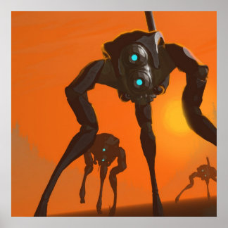 ウォーカー[オレンジ] ポスター