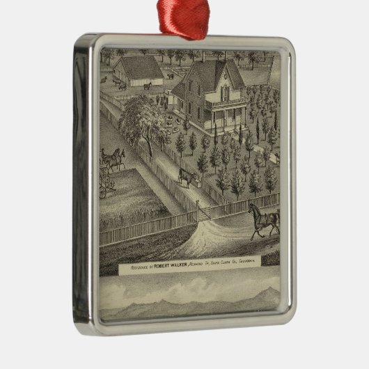 ウォーカー,ボールレジデンシズ メタルオーナメント (右)