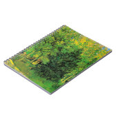 ウォーカー・ヴァン・ゴッホとアルル公園の道 ノートブック (左側)