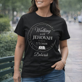 ウォーキングウィズヤハウェ個人的な洗礼 Tシャツ