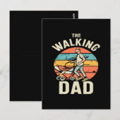 ウォーキング・ダッド ポストカード (正面/裏面)
