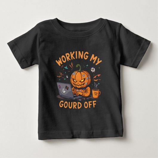 ウォーキング・マイ・ガード・オフ ベビーTシャツ (正面)