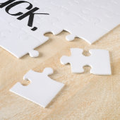 ウォーキー・トーキーのアイコンおもしろいの上のFu*k ジグソーパズル (側面)