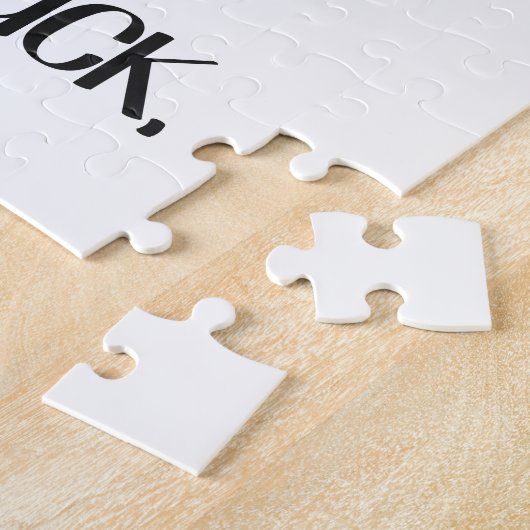 ウォーキー・トーキーのアイコンおもしろいの上のFu*k ジグソーパズル (側面)