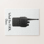 ウォーキー・トーキーのアイコンおもしろいの上のFu*k ジグソーパズル (横)