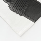 ウォーキー・トーキーのアイコンおもしろいの上のFu*k フリースブランケット (角)