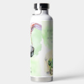 ウォークアローン水彩水瓶 ウォーターボトル (右面)