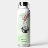ウォークアローン水彩水瓶 ウォーターボトル (背面)